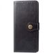 Кожаный чехол книжка GETMAN Gallant (PU) для Samsung Galaxy A21s Черный фото 1