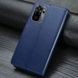 Кожаный чехол книжка GETMAN Gallant (PU) для Xiaomi Redmi Note 10 / Note 10s Синий фото 12
