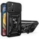 Чохол Ummi Camshield Serge Ring для Apple iPhone 14 Pro (6.1") Чорний / Black