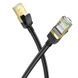 Дата кабель Hoco US02 Level pure copper gigabit ethernet (3m) Black фото 1