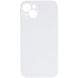 Чехол Silicone Case Full Camera Protective (AA) NO LOGO для Apple iPhone 15 Plus (6.7") Белый / White