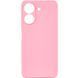 Чохол TPU GETMAN Liquid Silk Full Camera для Xiaomi Redmi 13C / Poco C65 Рожевий / Pink