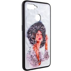 TPU+PC чохол Prisma Ladies для Oppo A5s / Oppo A12 Girl in a hat