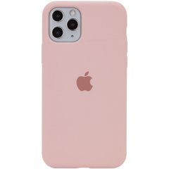 Уцінка Чохол Silicone Case Full Protective (AA) для Apple iPhone 11 Pro Max (6.5") Естетичний дефект / Рожевий / Pink Sand