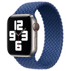Уценка Ремешок Braided Solo Loop для Apple watch 38mm/40mm 145mm Дефект упаковки / Синий