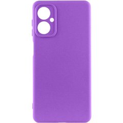 Чехол Silicone Cover Lakshmi Full Camera (A) для Motorola Moto G54Фиолетовый / Purple