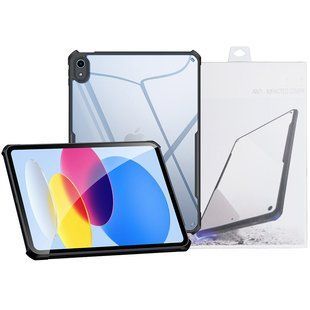Уценка TPU+PC чехол Xundd c усиленными углами для Apple iPad 10.9" (2022-24) / 11" (A16) 2025 Вскрытая упаковка / Черный