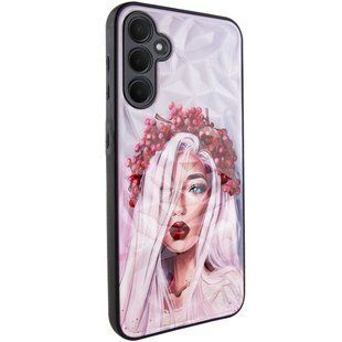 TPU+PC чехол Prisma Ladies для Samsung Galaxy A36 5G Ukrainian Girl