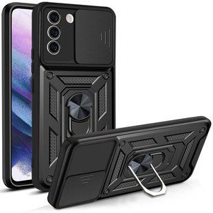 Чохол Ummi Camshield Serge Ring для Samsung Galaxy S20 FE Чорний / Black