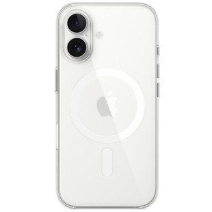 Чехол Clear Case (AAA) with MagSafe and Animation для Apple iPhone 17 (6.3") Clear