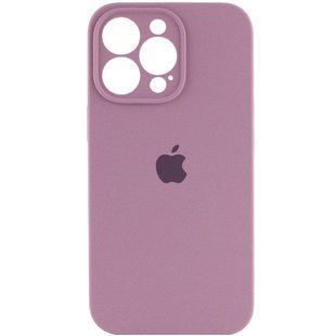 Чехол Silicone Case Full Camera Protective (AA) для Apple iPhone 16 Pro Max (6.9") Лиловый / Lilac Pride
