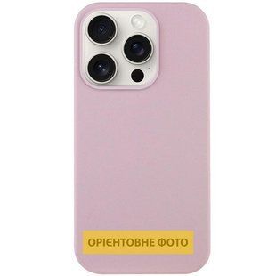 Чохол Silicone Case Full Protective (AA) NO LOGO для Apple iPhone 17 Air (6.5") Рожевий / Chalk Pink