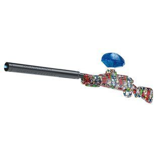 Уценка Винтовка на гидрогелевых шариках (орбизах) 98K Blasting Launch Мятая упаковка / Colorful Skulls