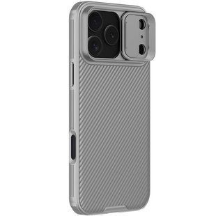 Карбоновая накладка Nillkin CamShield Pro для Apple iPhone 17 Pro Max (6.9") Titanium gray
