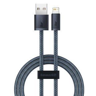 Дата кабель Baseus Dynamic Series USB to Lightning 2.4A (2m) (CALD00050) Slate Gray