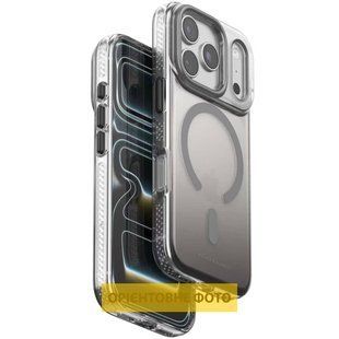 Чохол TPU+PC Puloka Resplendent with Magnetic Fit для Apple iPhone 16 Pro Max (6.9") Dark Grey