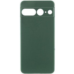 Чехол Silicone Cover Ummi Lakshmi Full Camera (AA) для Google Pixel 7 Pro Зеленый / Dark green