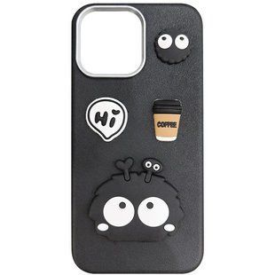 Чохол TPU Leather Toys для Apple iPhone 17 (6.3") Monster / Black