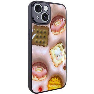 TPU+PC чехол Prisma Fluffie для Apple iPhone 15 (6.1") Sweet