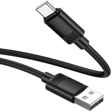 Дата кабель Hoco X122 Benefit USB to Type-C 3A (1m) Black