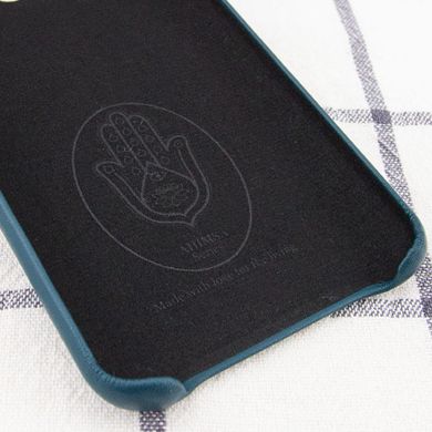 Шкіряний чохол AHIMSA PU Leather Case Logo (A) для Apple iPhone 11 Pro Max (6.5") Зелений