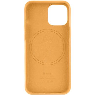 Шкіряний чохол Leather Case (AA) with MagSafe для Apple iPhone 14 Plus (6.7") Poppy