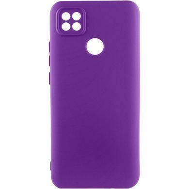 Чохол Silicone Cover Ummi Lakshmi Full Camera (AA) для Xiaomi Redmi 10A / 9C Фіолетовий / Purple