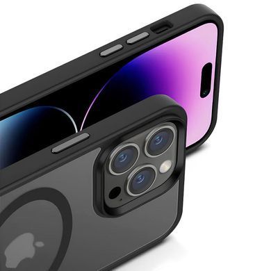 Чохол Ummi Colorful with MagSafe для Apple iPhone 15 Pro (6.1") Чорний / Black