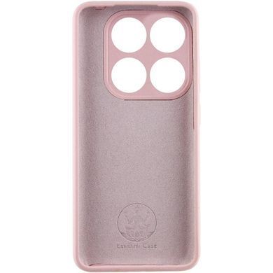 Чехол Silicone Cover Lakshmi Full Camera (AAA) with Logo для Xiaomi 14T Розовый / Pink Sand