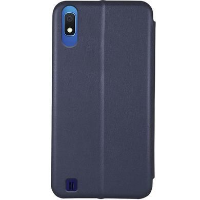 Кожаный чехол (книжка) Classy для Samsung Galaxy A10 (A105F) Темно-синий