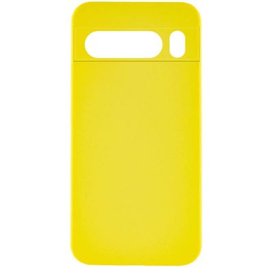 Чехол Silicone Cover Lakshmi Full Camera (AAA) для Google Pixel 8 Pro Желтый / Yellow