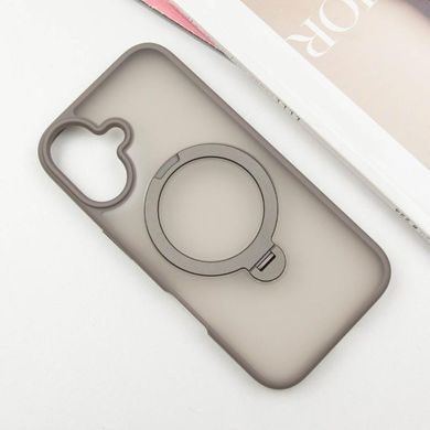 Чехол Ummi Colorful with MagSafe HQ Ring для Apple iPhone 16 (6.1") Grey