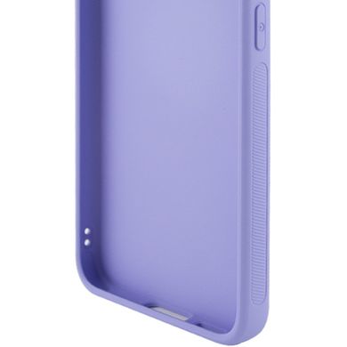 Шкіряний чохол Xshield для Samsung Galaxy S23 FE Бузковий / Dasheen