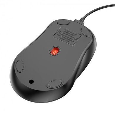 Мышь проводная Borofone BG4 Business Черный