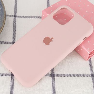 Уценка Чехол Silicone Case Full Protective (AA) для Apple iPhone 11 Pro Max (6.5") Эстетический дефект / Розовый / Pink Sand