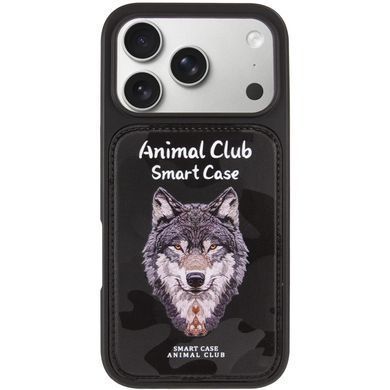 TPU+PC чехол Animal Club для Apple iPhone 17 Pro Max (6.9") Black