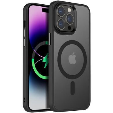 Чохол Ummi Colorful with MagSafe для Apple iPhone 15 Pro (6.1") Чорний / Black