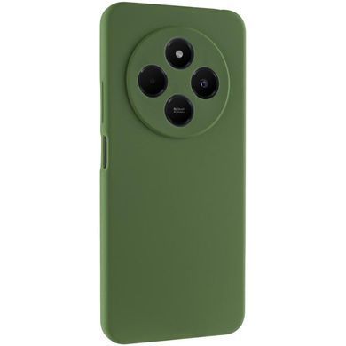 Чехол Silicone Cover Ummi Lakshmi Full Camera (AA) для Xiaomi Redmi 14C / Poco C75 Зеленый / Dark green