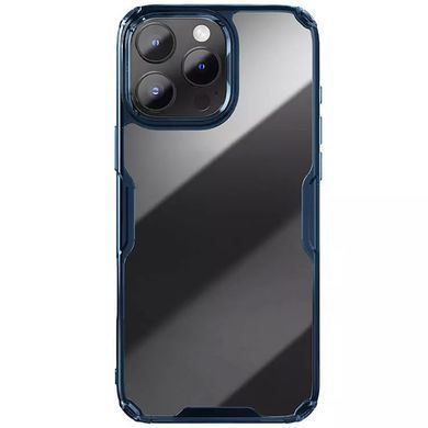 TPU чехол Nillkin Nature Pro Series для Apple iPhone 16 Pro (6.3") Синий (прозрачный)