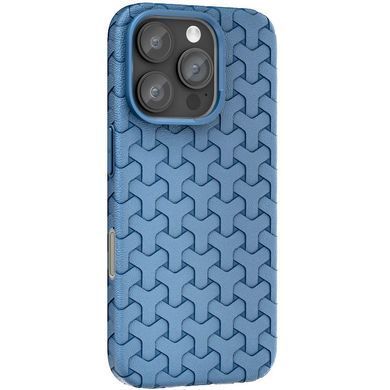 Чохол TPU Weaving для Apple iPhone 16 Pro (6.3") Blue