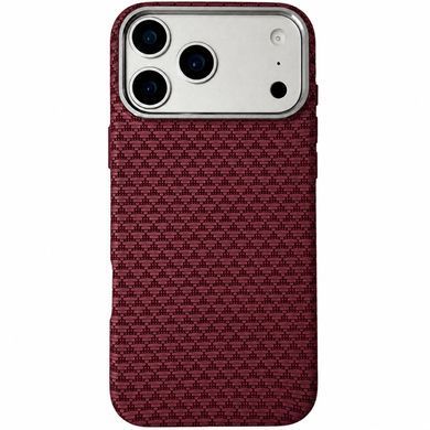 Чохол TPU+PC KVZV Triangular Pattern with Magnetic Fit для Apple iPhone 17 Pro Max / 18 Pro Max 6.9 Red