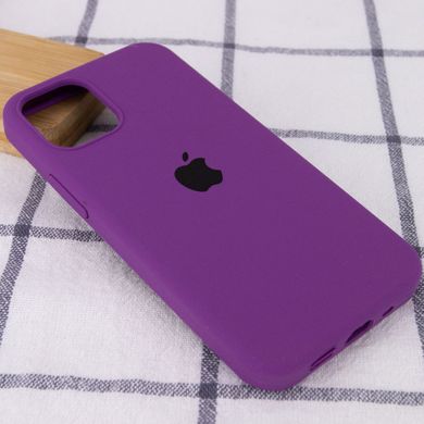Чехол Silicone Case Full Protective (AA) для Apple iPhone 13 (6.1") Фиолетовый / Grape