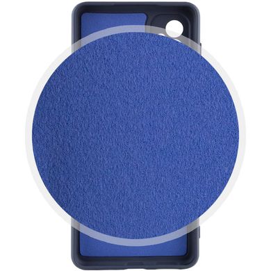 Чехол Silicone Cover Lakshmi Full Camera (A) для Oppo A17 Синий / Midnight Blue