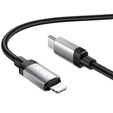 Дата кабель Hoco X117 Star Type-C to Lightning 27W (1m) Black