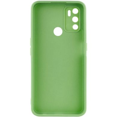 Силиконовый чехол Candy Full Camera для Oppo A53 / A32 / A33 Зеленый / Green