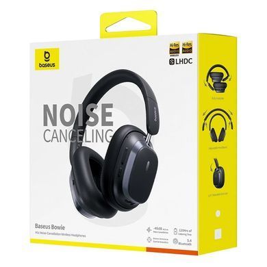 Накладные беспроводные наушники Baseus Bowie H1s Noise-Cancellation (A00075301) Cluster Black