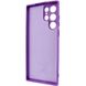 Чехол Silicone Cover Lakshmi Full Camera (A) для Samsung Galaxy S24 Ultra Фиолетовый / Purple фото 4