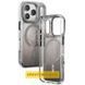 Чохол TPU+PC Puloka Resplendent with Magnetic Fit для Apple iPhone 16 Pro Max (6.9") Dark Grey фото 2