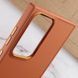 TPU чехол Bonbon Metal Style для Samsung Galaxy S24 Ultra Оранжевый / Papaya фото 8
