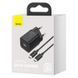 СЗУ Baseus Super Si Quick Charger PD25W (1USB-C) + кабель Type-C to Type-C (TZCCSUP-L) Черный фото 2